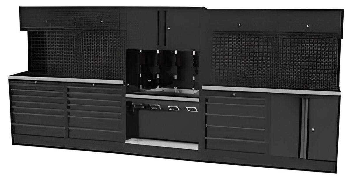USA WORKSHOP SERIES MET RVS WERKBLAD EN OLIE UNIT