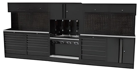 USA WORKSHOP SERIES MET RVS WERKBLAD EN OLIE UNIT