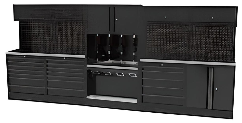 USA WORKSHOP SERIES MET RVS WERKBLAD EN OLIE UNIT
