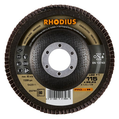 Rhodius LGZ F1 Lamellenslijpschijf - Weldingshop