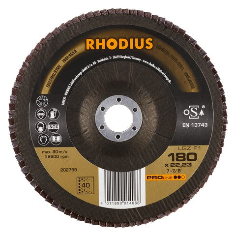 Rhodius LGZ F1 Lamellenslijpschijf - Weldingshop