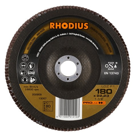 Rhodius LGZ F1 Lamellenslijpschijf - Weldingshop