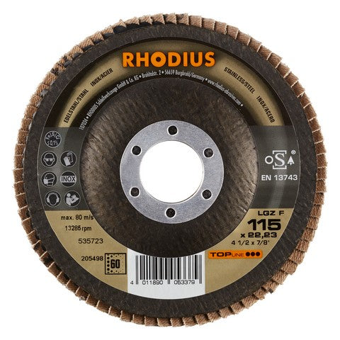 Rhodius LGZ F Lamellenslijpschijf - Weldingshop