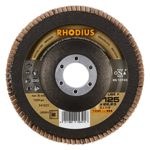 Rhodius LGZ F Lamellenslijpschijf - Weldingshop