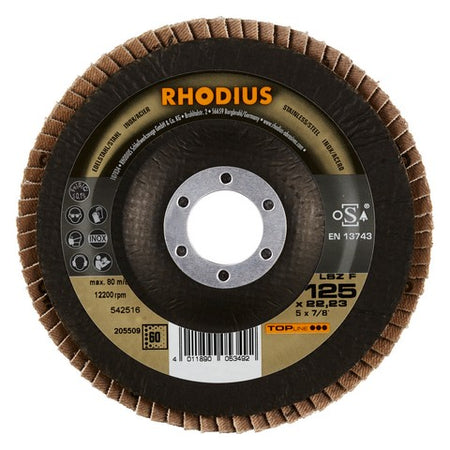 Rhodius LSZ F Lamellenslijpschijf - Weldingshop