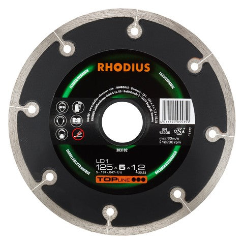 Rhodius LD1 Diamantdoorslijpschijf - Weldingshop