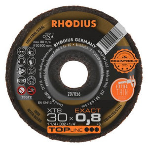 Rhodius XT8 Exact Doorslijpschijf extra dun (mini-discs) - Weldingshop