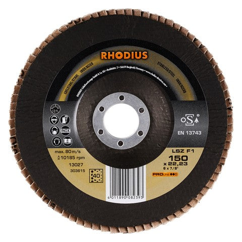 LSZ F1 | Fächerschleifscheiben | Schleifen / Polieren | RHODIUS Abrasives | Simplify your work LSZ F1 | Fächerschleifscheiben | Schleifen / Polieren | RHODIUS Abrasives | Simplify your work