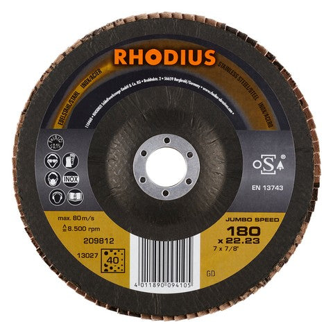 Rhodius Jumbo Speed Extended Lamellenslijpschijf - Weldingshop