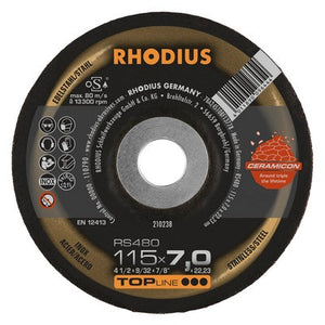 Rhodius RS480 Afbraamschijf - Weldingshop