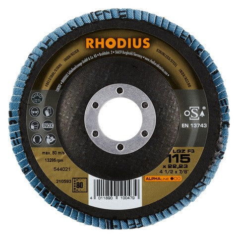 Rhodius LGZ F3 Lamellenslijpschijf - Weldingshop