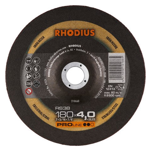 Rhodius RS38 Afbraamschijf - Weldingshop