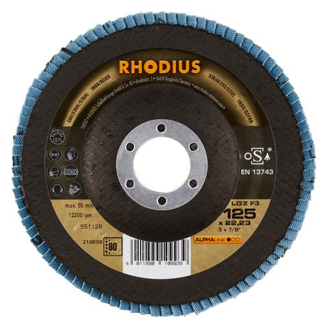 Rhodius LGZ F3 Lamellenslijpschijf - Weldingshop