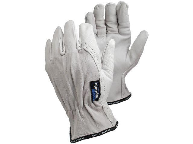 Ejendals Tegera 295 leather glove, size 11, 1 piece, grey/blue/white Ejendals Tegera 295 leather glove, size 11, 1 piece, grey/blue/white