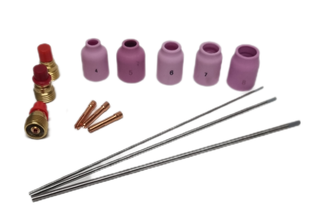 TIG gaslens-set - Weldingshop