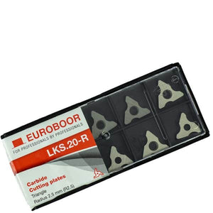 Euroboor hardmetalen snijplaten LKS.20-R - Weldingshop