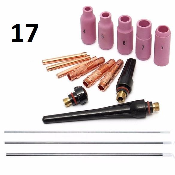 TIG slijtdelen startset. - Weldingshop