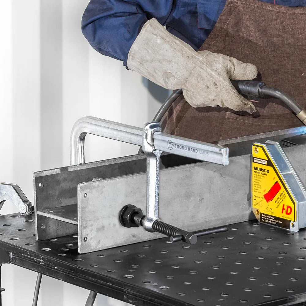 Stronghand universele klemmen met de verwijderbare / omkeerbare klemarm - Weldingshop