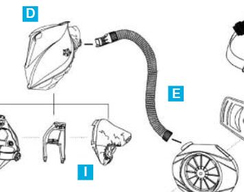 FLIPAIR Zephyr verse lucht lashelm onderdelen - Weldingshop