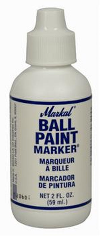 Markal Ball Paint marker geel. ds a 12 st - Weldingshop