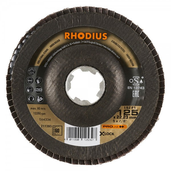 Rhodius LSZ F1 Lamellenslijpschijf X-Lock - Weldingshop