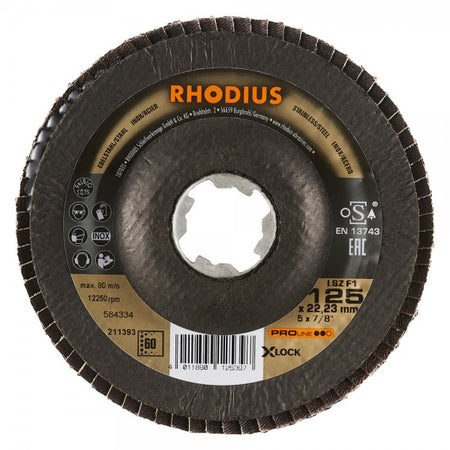 Rhodius LSZ F1 Lamellenslijpschijf X-Lock - Weldingshop